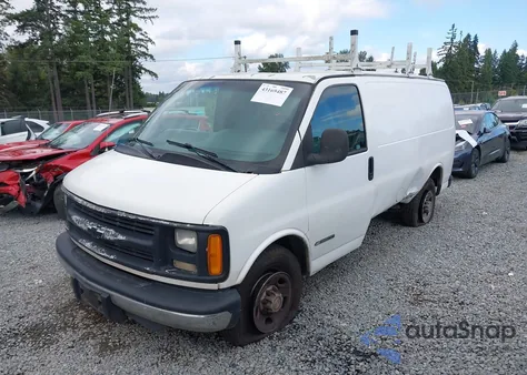 2000 Chevrolet Express z USA, uszkodzony, nr VIN 1GCHG35R6Y1218506